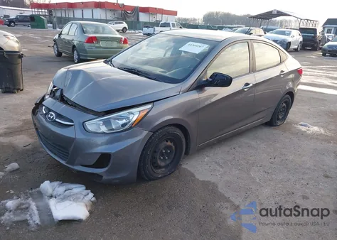 2015 Hyundai Accent Gls из США, поврежденный, VIN KMHCT4AE8FU792398